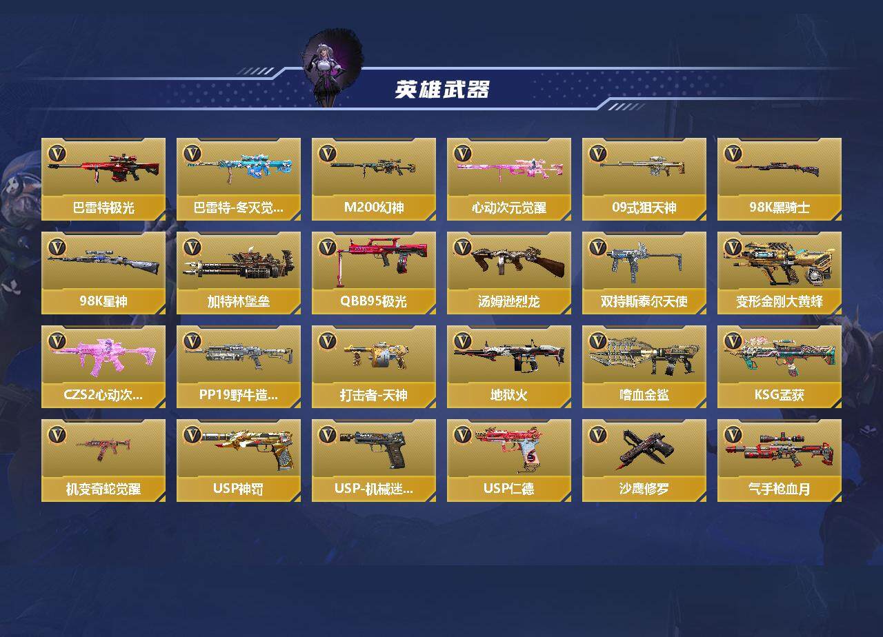CFMEY346533枪战王者账号详情图4