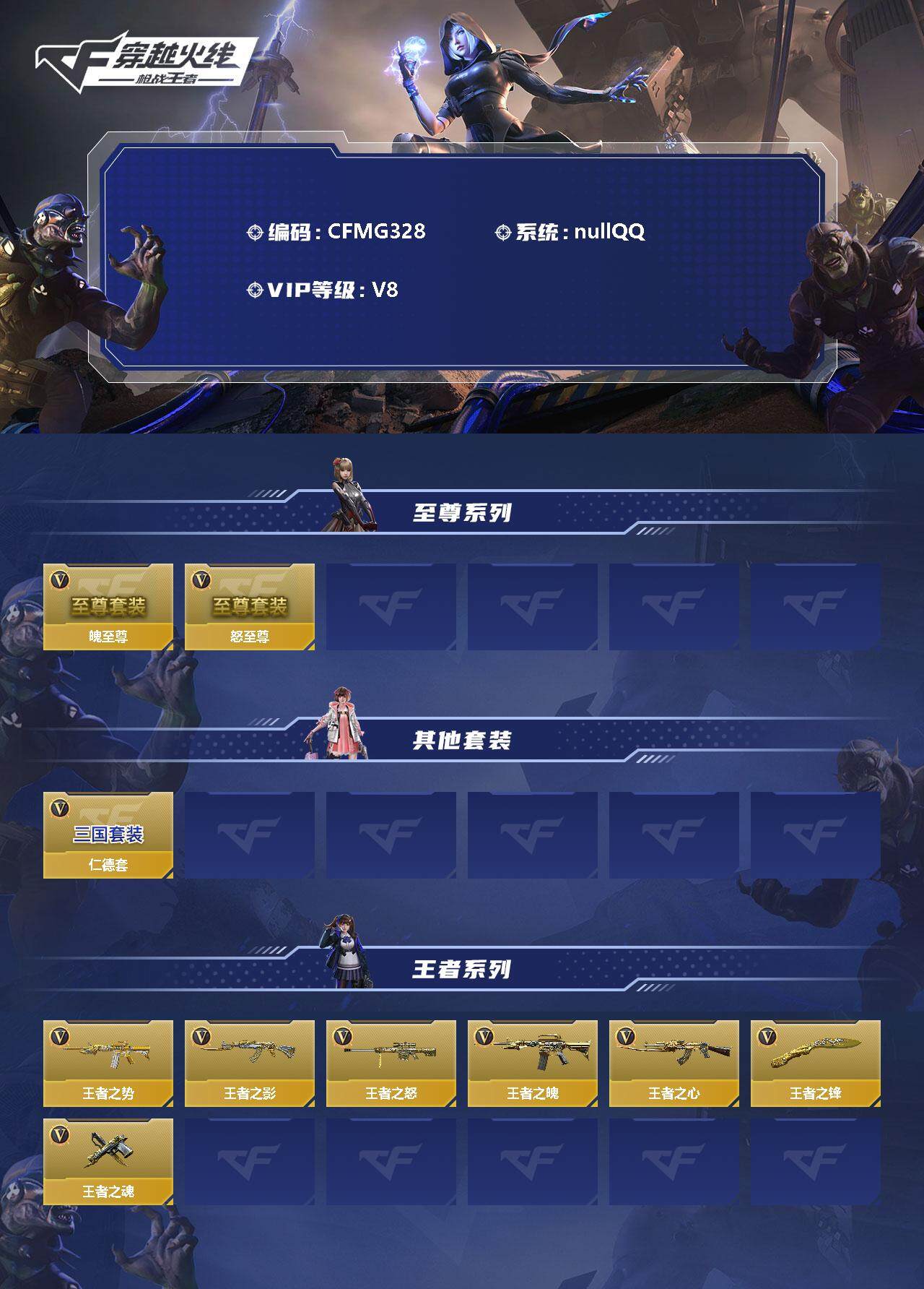 CFMEY346537枪战王者账号详情图2