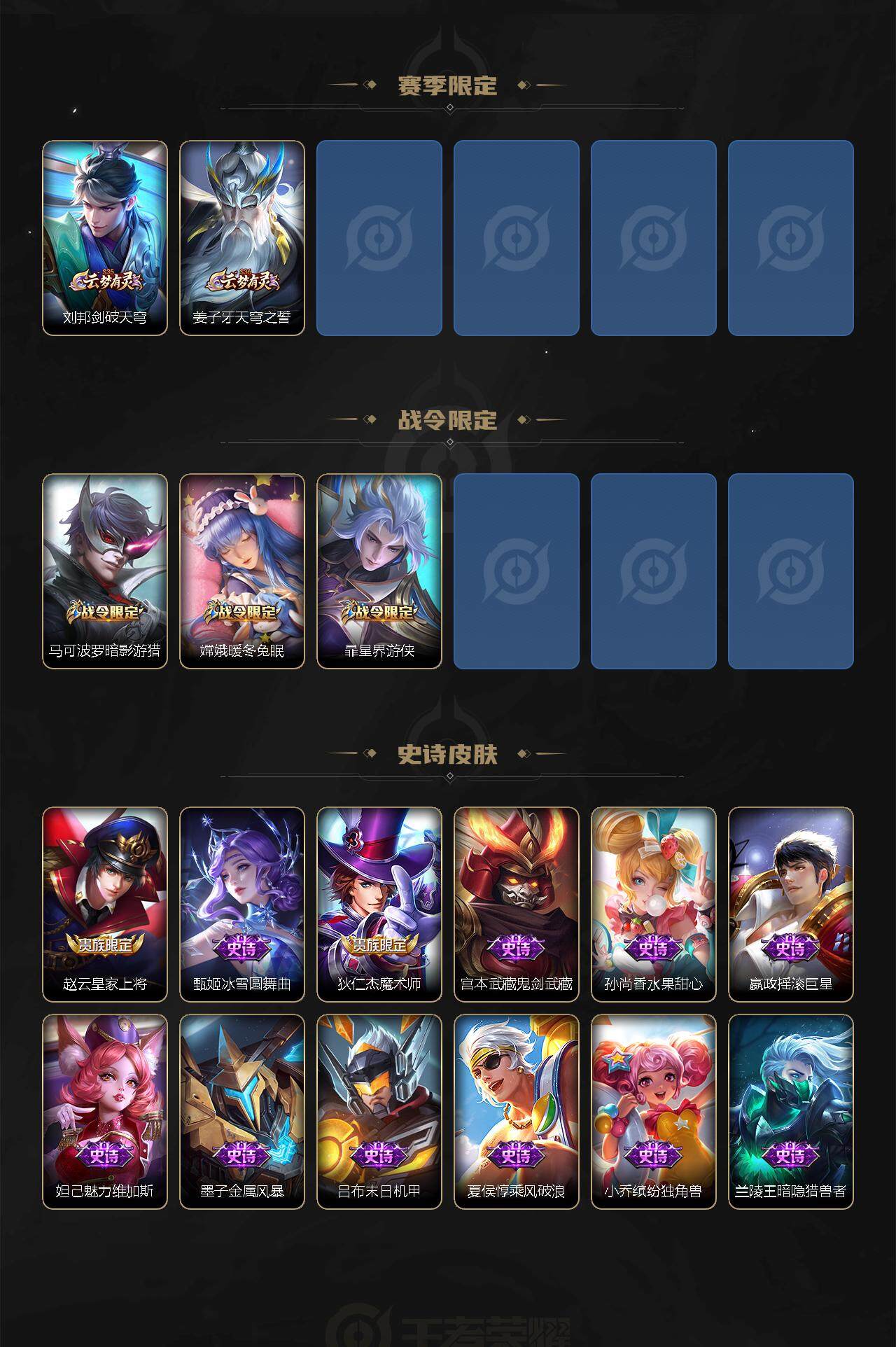 WZEY3262773王者荣耀账号详情图4 WZEY3262773王者荣耀账号详情图4
