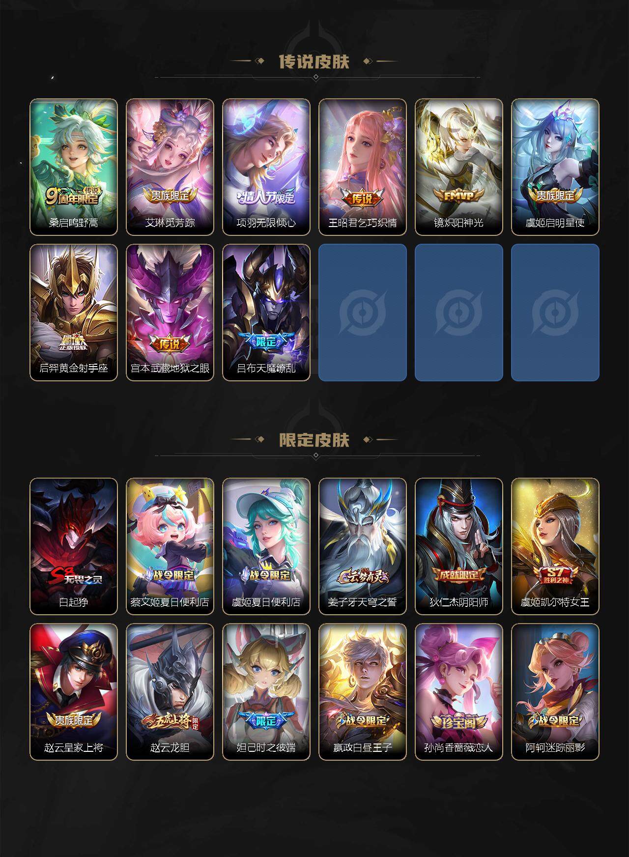 WZEY3262632王者荣耀账号详情图3