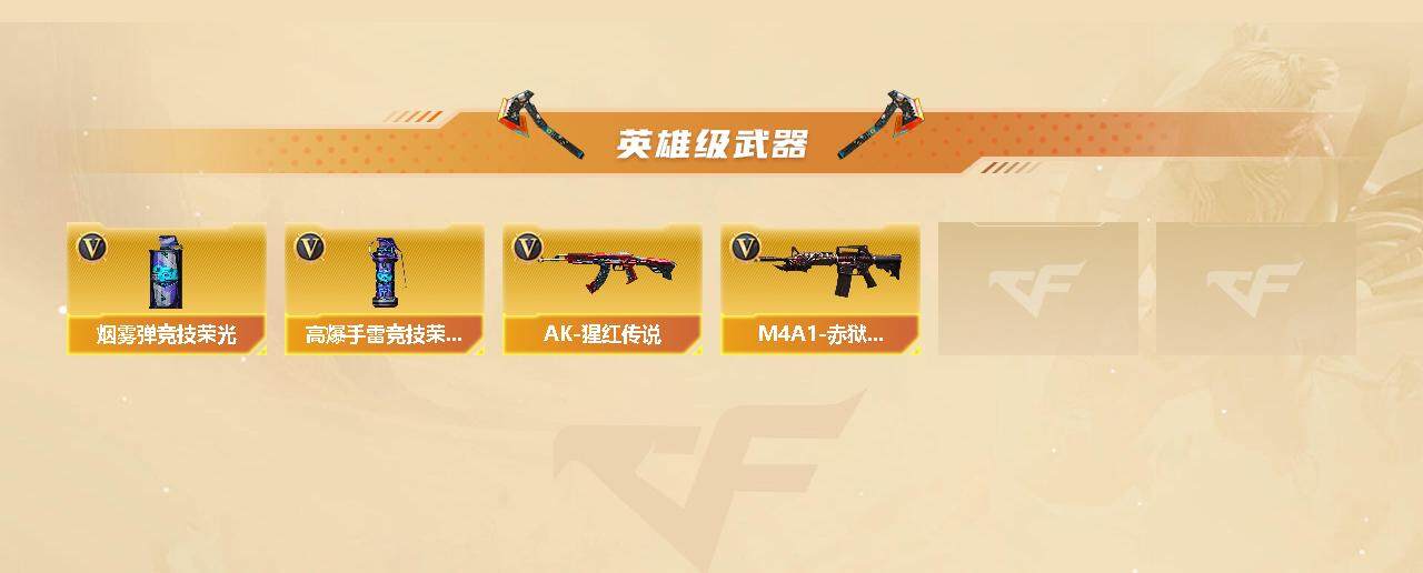 CFFHW328199穿越火线账号详情图4
