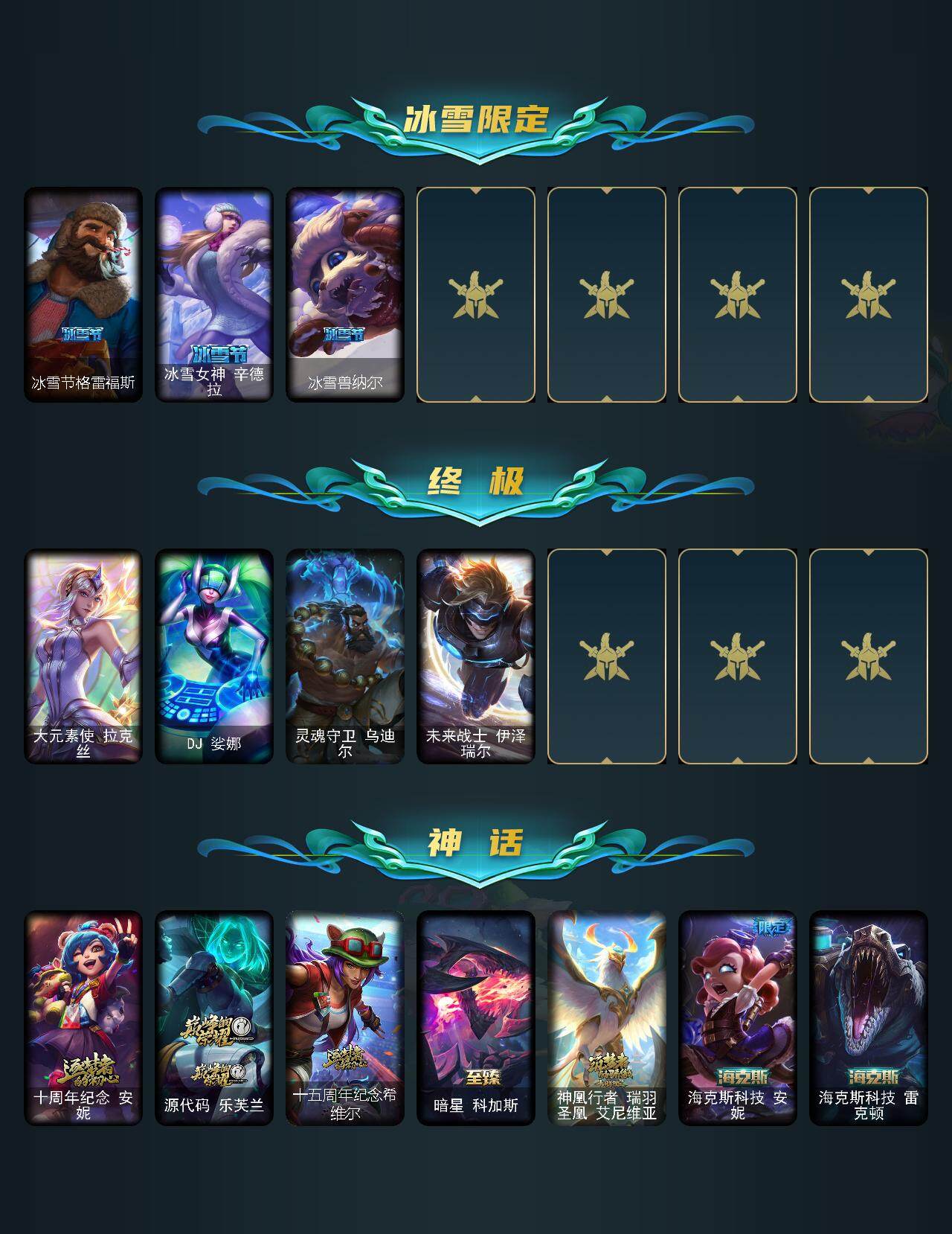 LOLEY311464英雄联盟账号详情图5