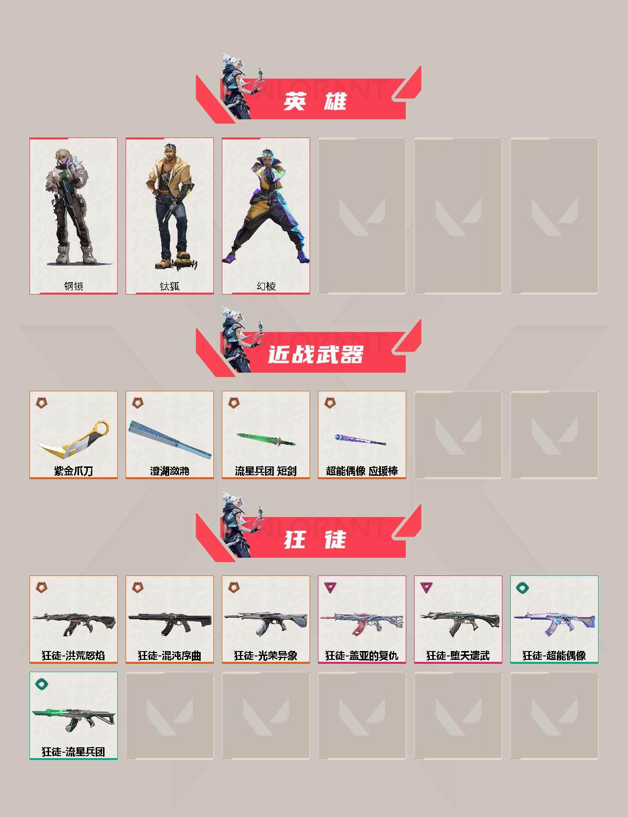 WWQQM311738无畏契约账号详情图5 WWQQM311738无畏契约账号详情图5