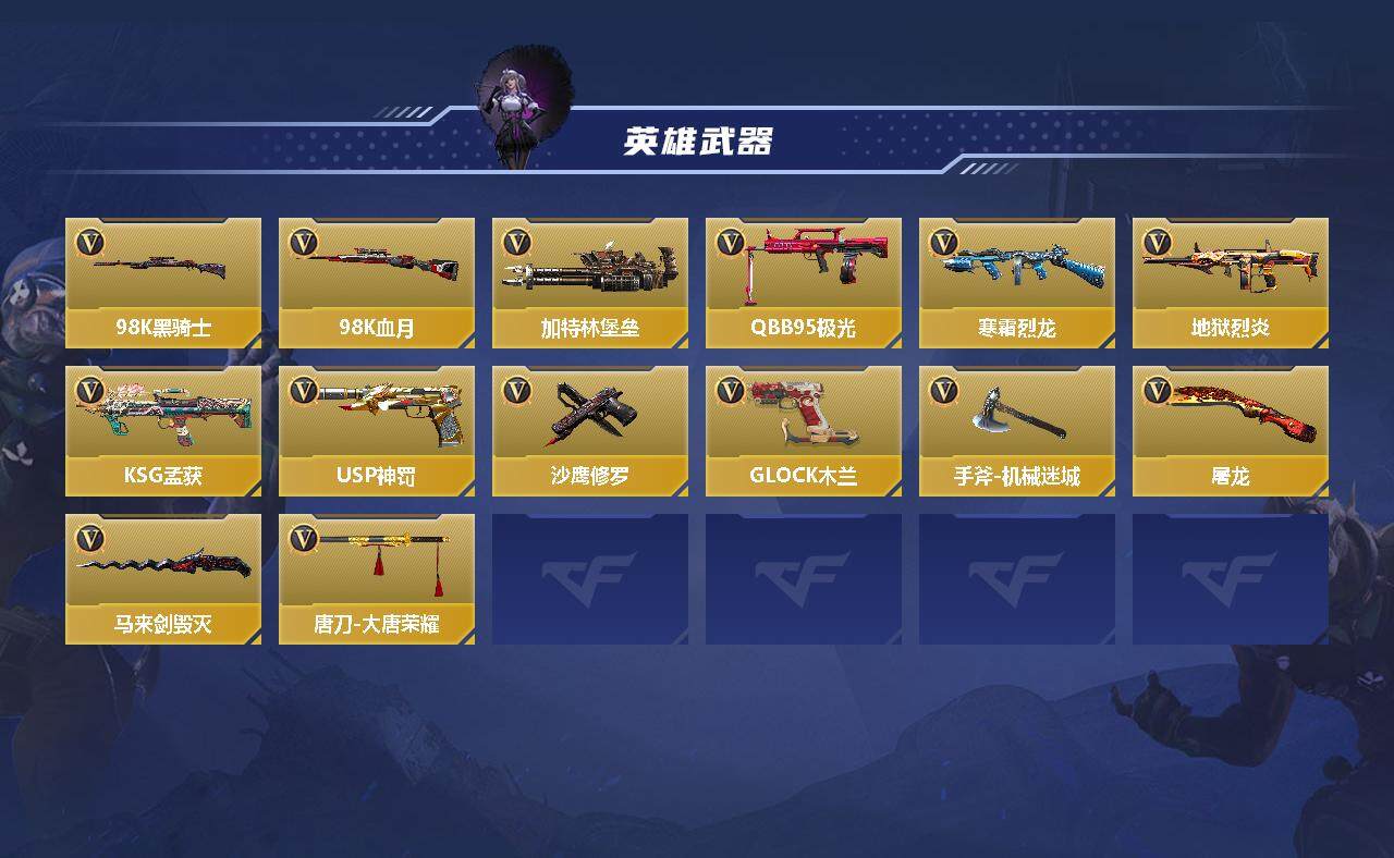 CFMEY346742枪战王者账号详情图3