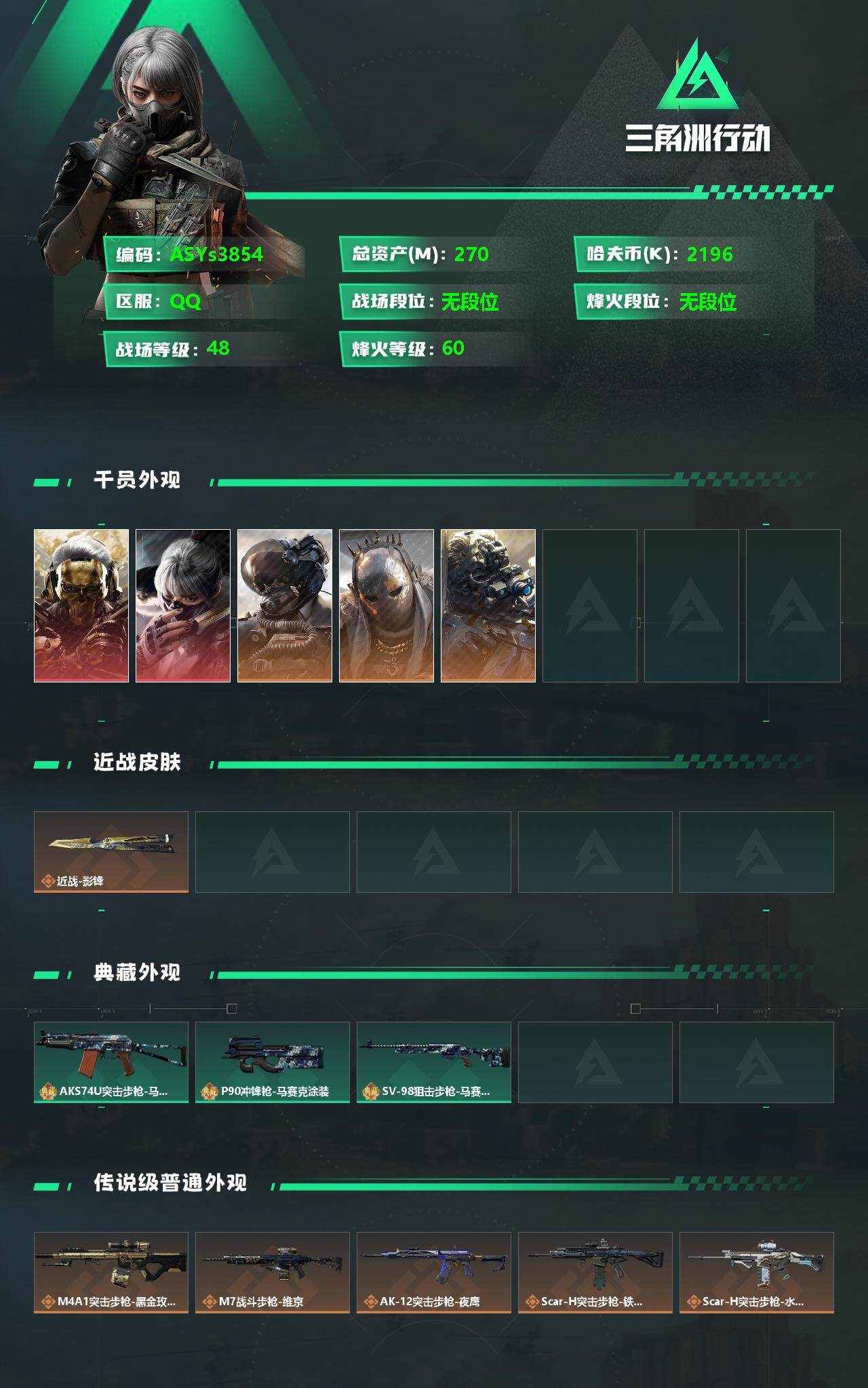 SJZYXS328535三角洲行动账号详情图2 SJZYXS328535三角洲行动账号详情图2