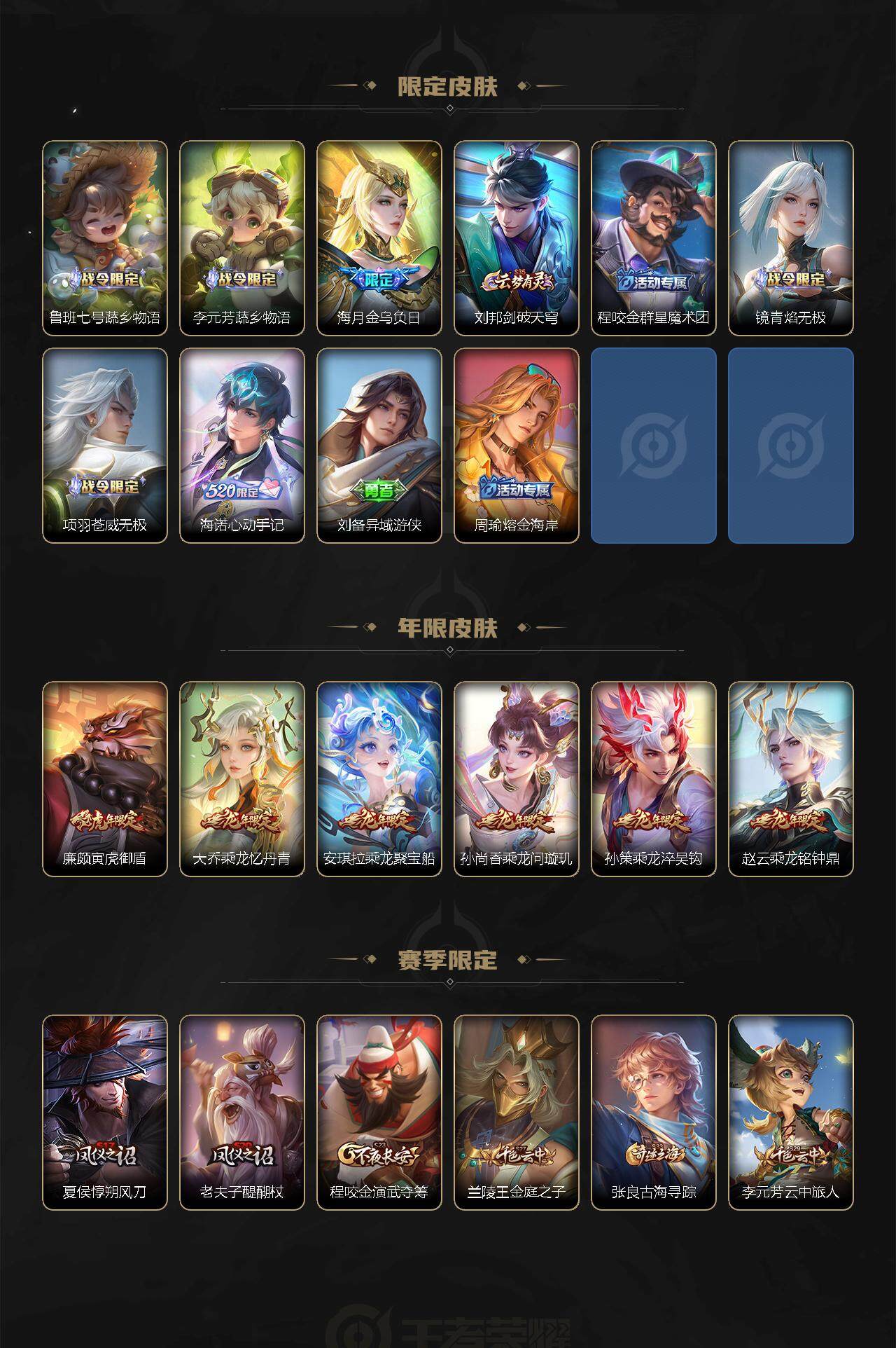 WZLFY3264518王者荣耀账号详情图5 WZLFY3264518王者荣耀账号详情图5