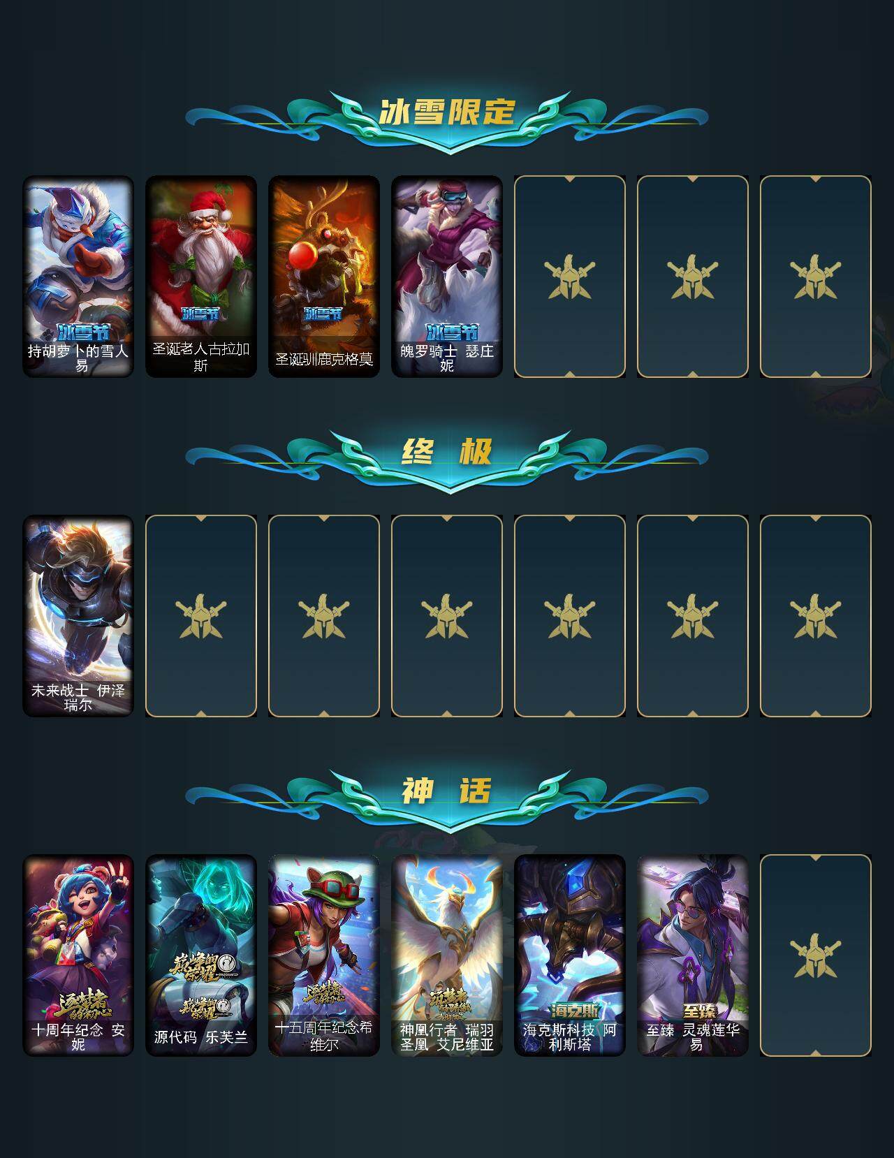 LOLEY311462英雄联盟账号详情图3