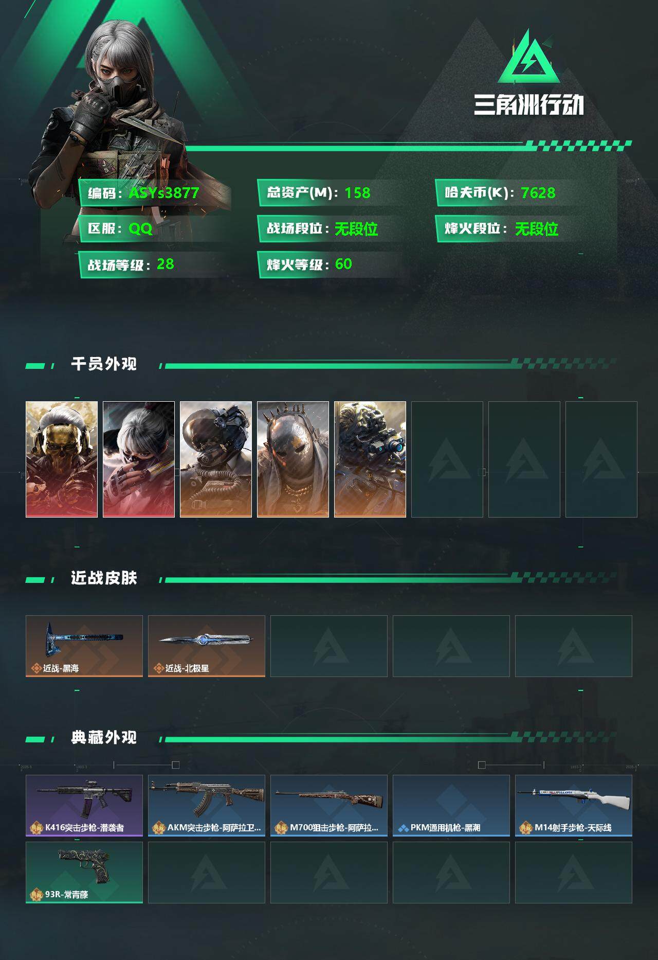 SJZYXS328545三角洲行动账号详情图2 SJZYXS328545三角洲行动账号详情图2