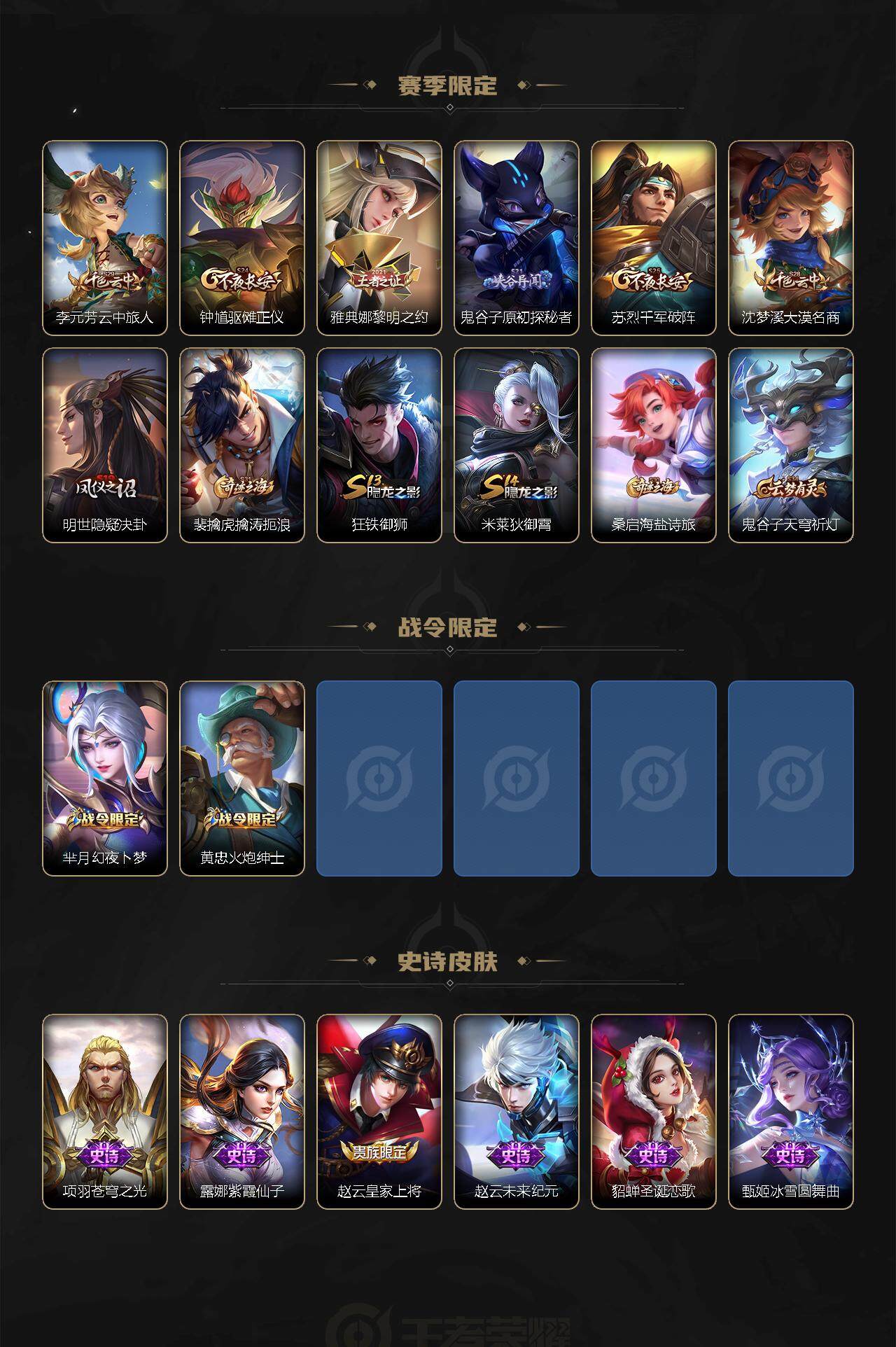 WZEY3264362王者荣耀账号详情图5 WZEY3264362王者荣耀账号详情图5