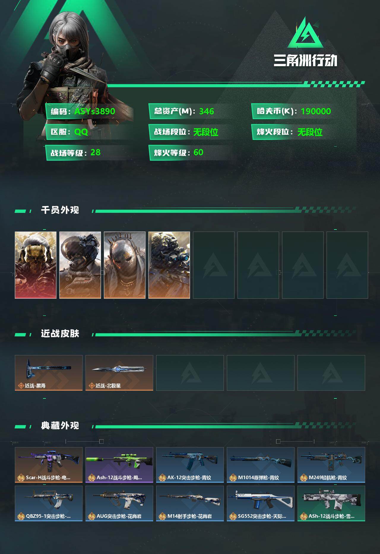 SJZYXS328572三角洲行动账号详情图2 SJZYXS328572三角洲行动账号详情图2