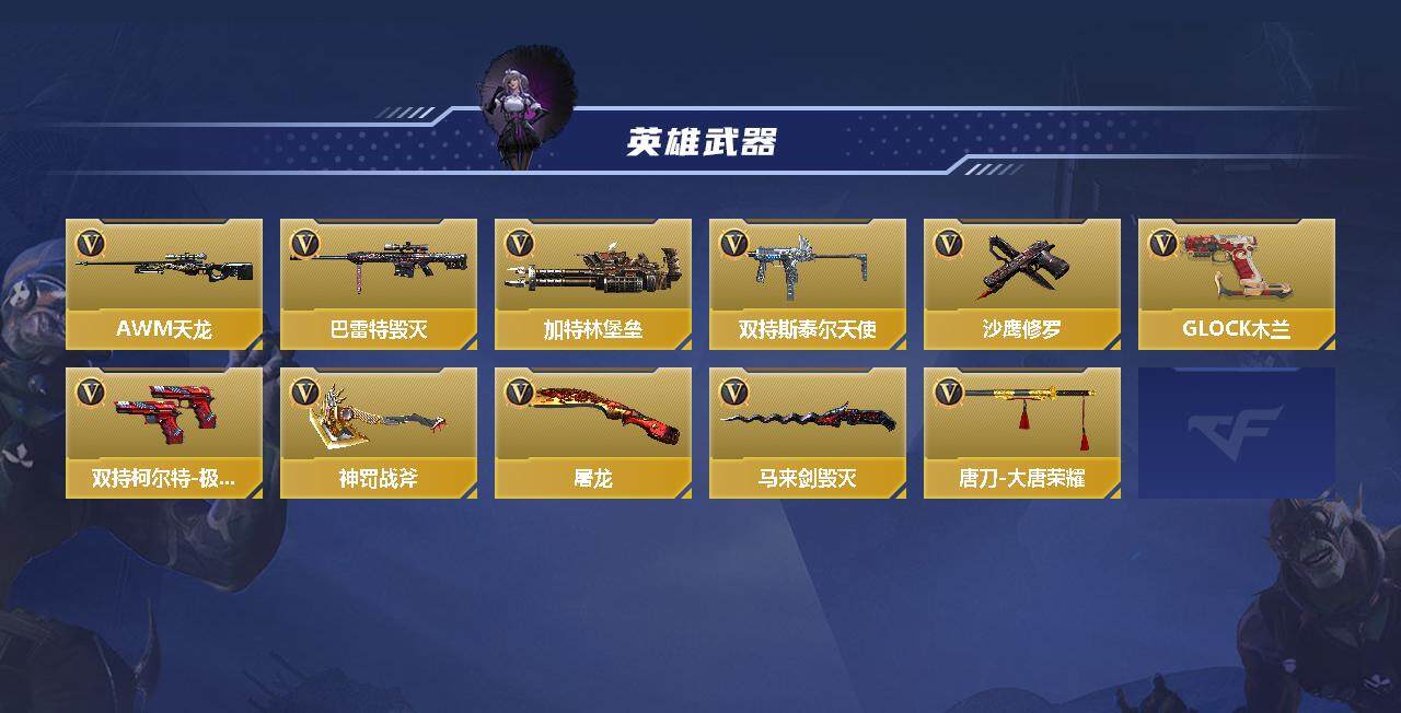 CFMEY346812枪战王者账号详情图3