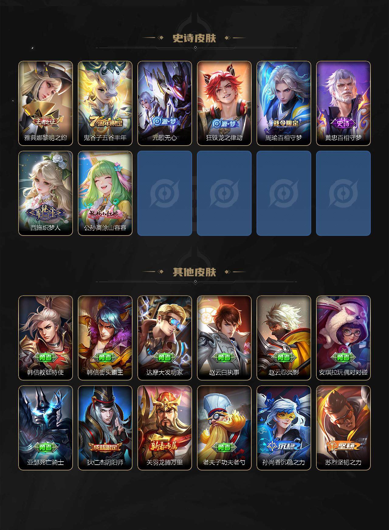 WZEY3264544王者荣耀账号详情图4