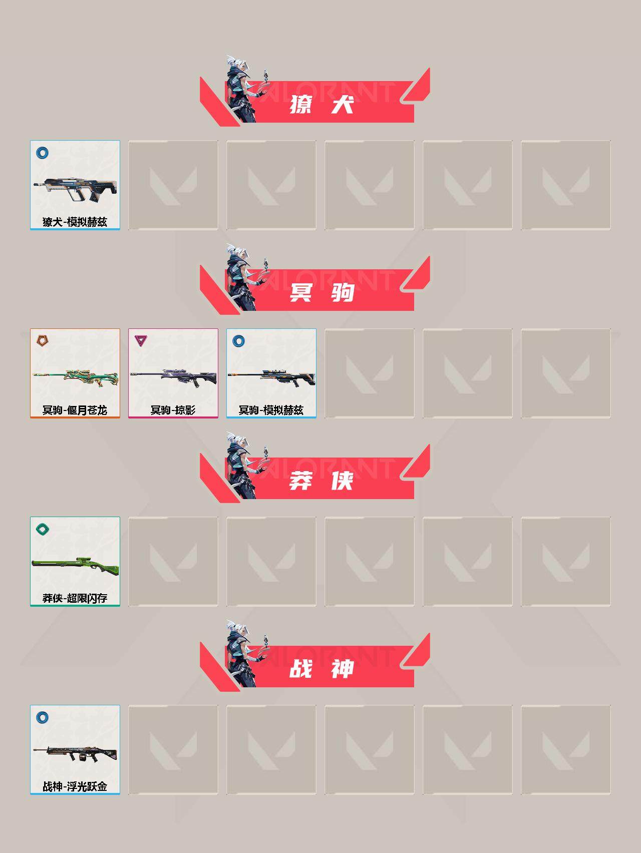 WWQEY311773无畏契约账号详情图4 WWQEY311773无畏契约账号详情图4