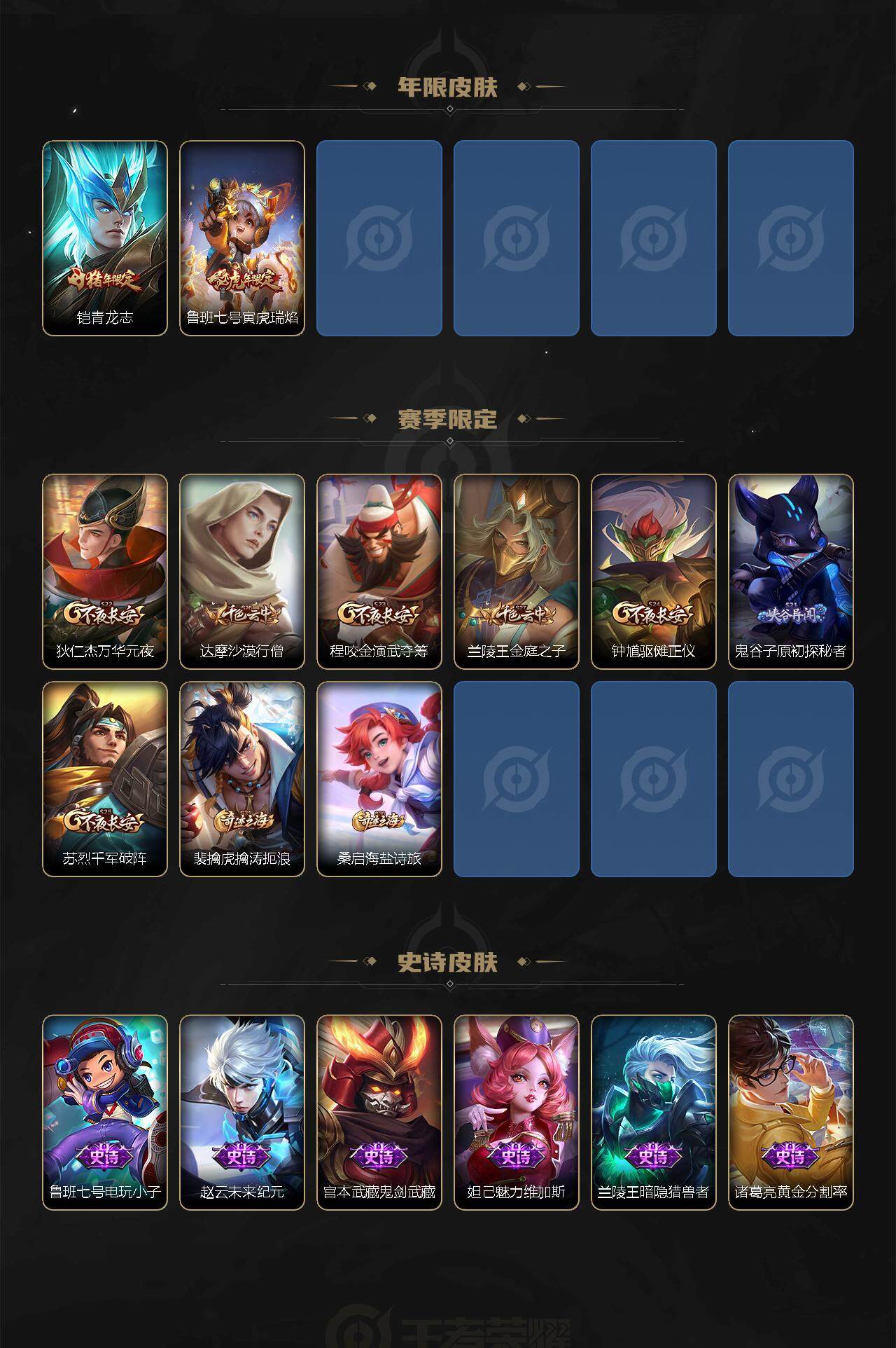 WZEY3265007王者荣耀账号详情图3 WZEY3265007王者荣耀账号详情图3