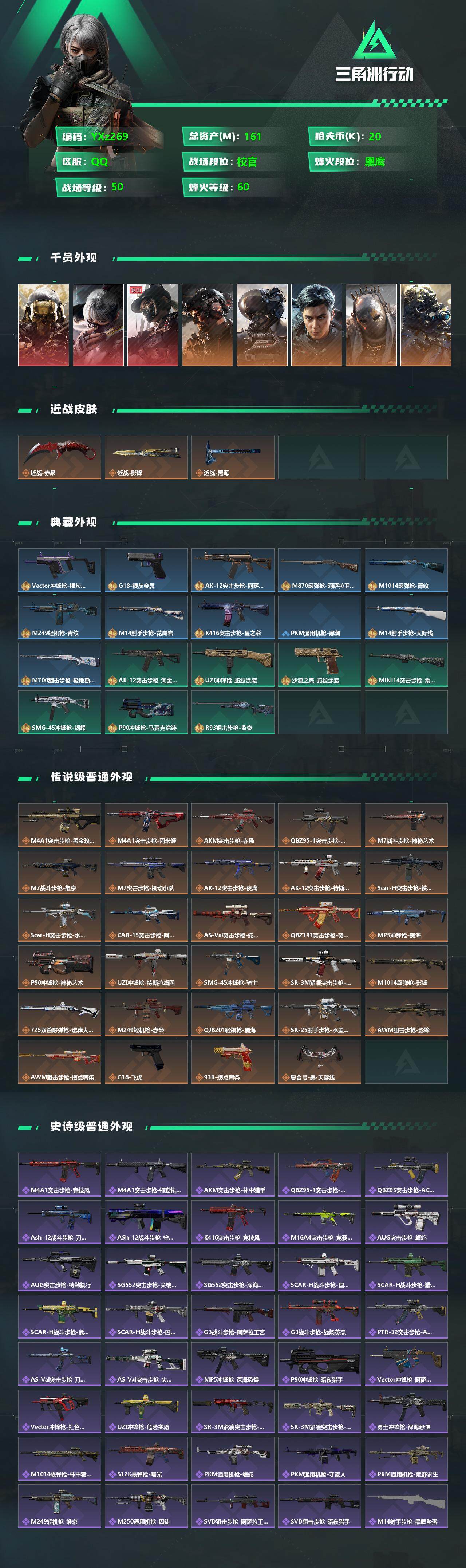SJZYXS329482三角洲行动账号详情图2 SJZYXS329482三角洲行动账号详情图2