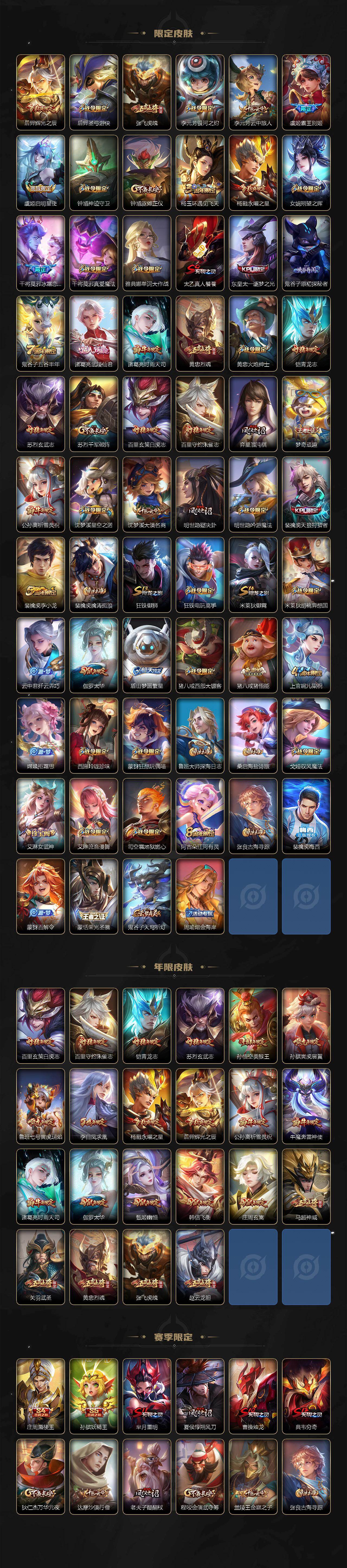 WZ0349269王者荣耀账号详情图3 WZ0349269王者荣耀账号详情图3