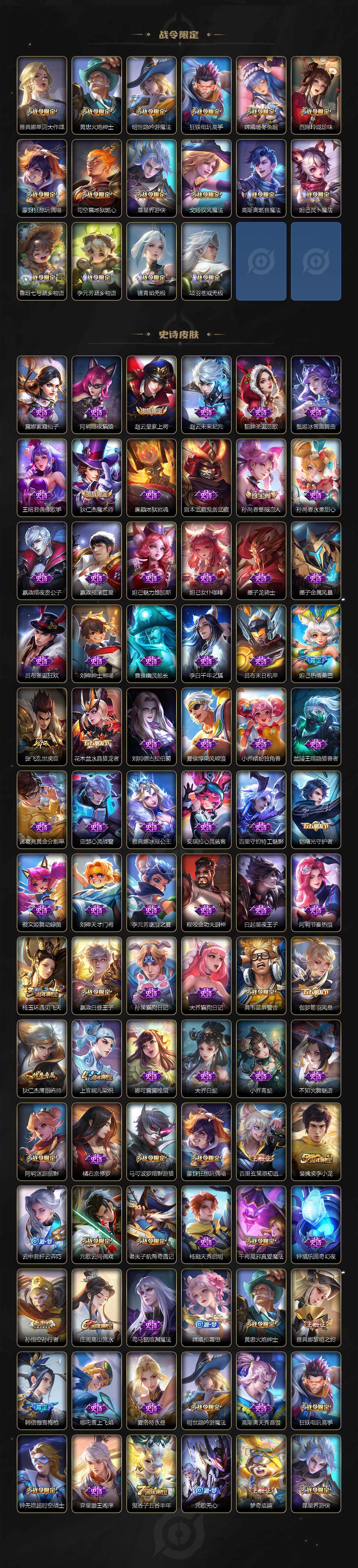 WZXS3309664王者荣耀账号详情图4 WZXS3309664王者荣耀账号详情图4