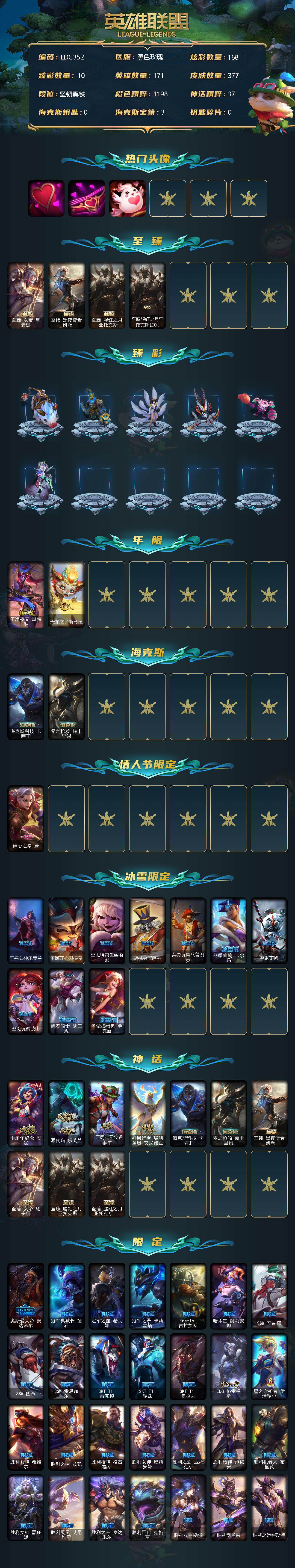 LOLEY312020英雄联盟账号详情图2