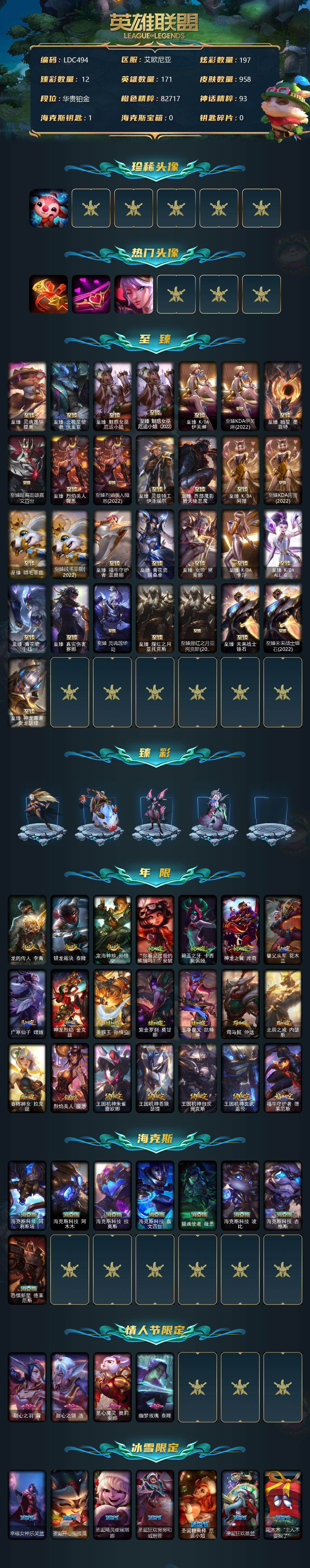 LOLEY312016英雄联盟账号详情图2