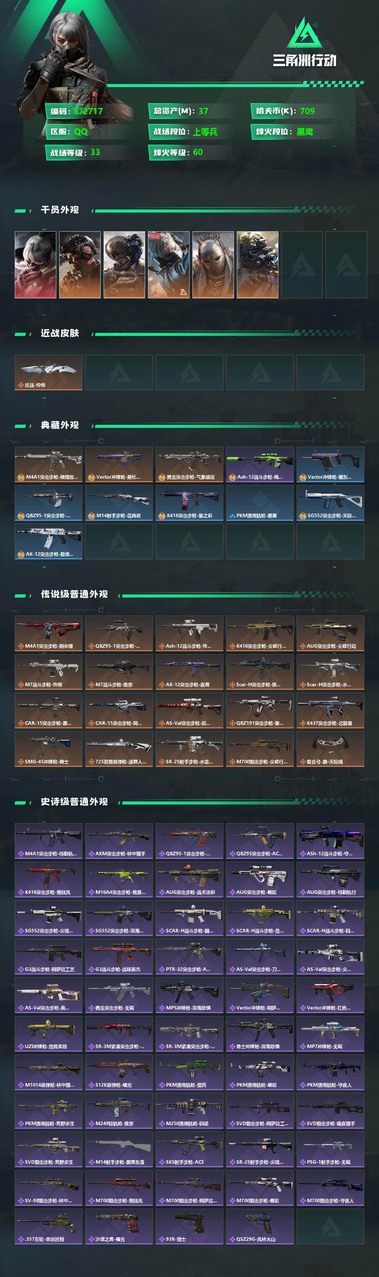 SJZEY330313三角洲行动账号详情图2