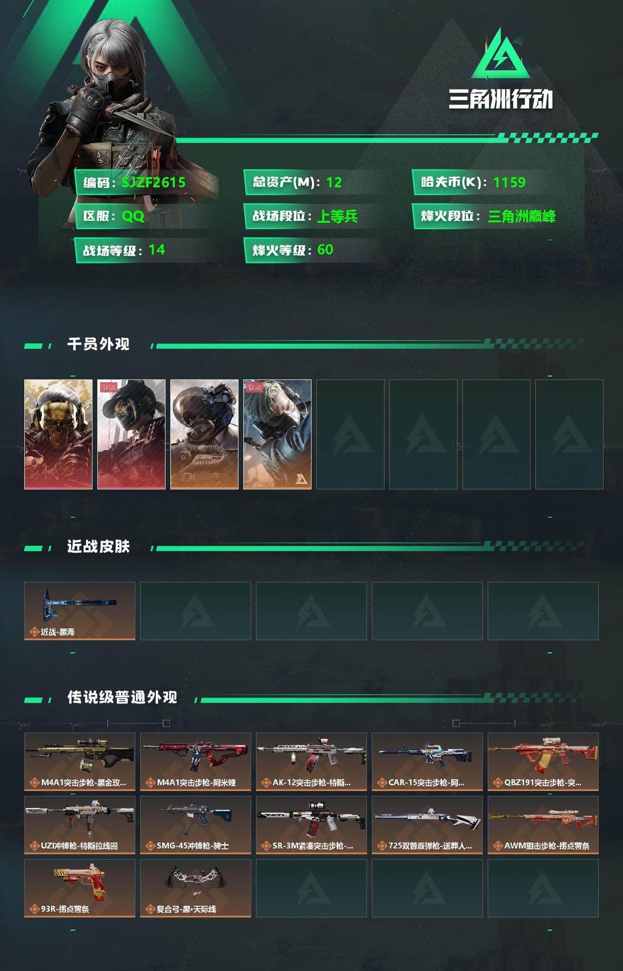 SJZEY330404三角洲行动账号详情图2