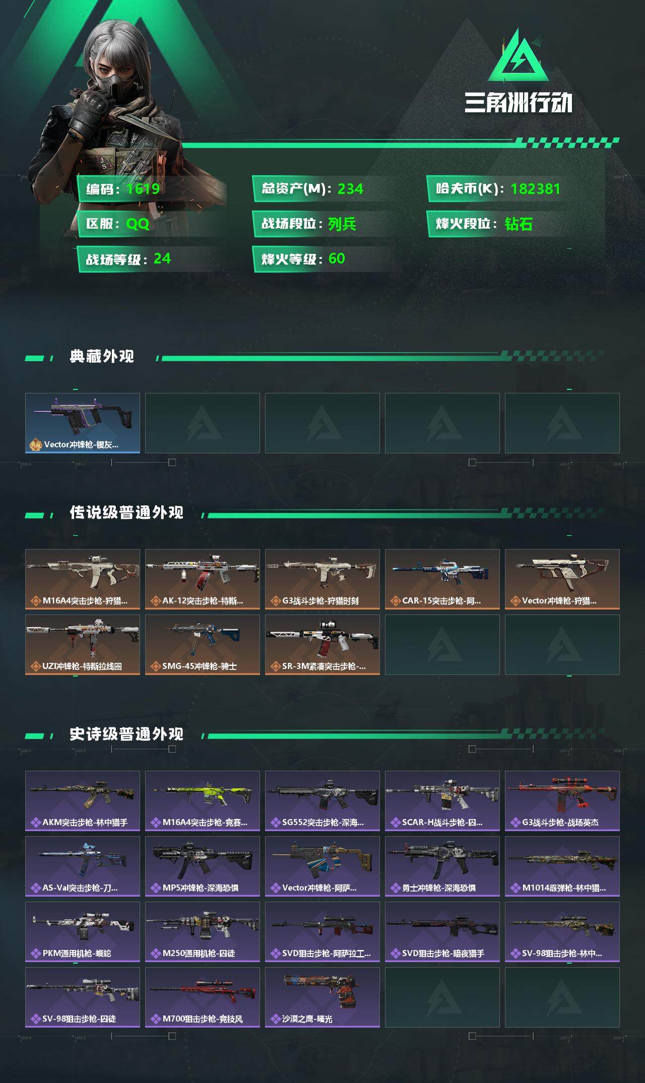 SJZCMW330646三角洲行动账号详情图2