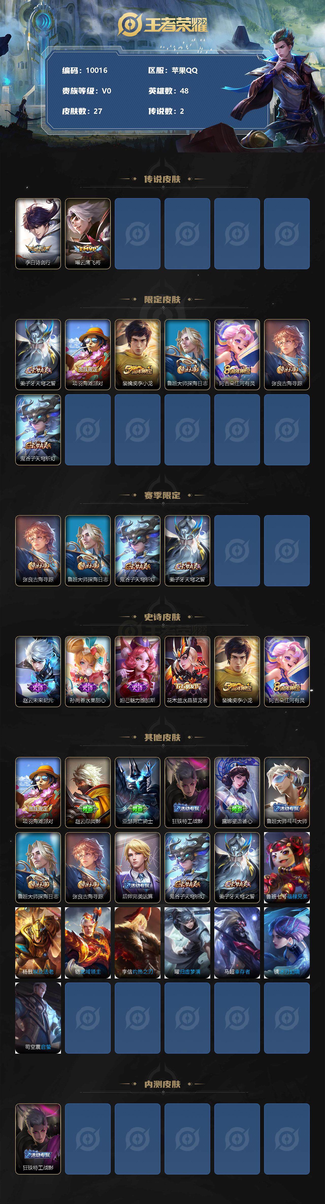 WZCMW3278717王者荣耀账号详情图2