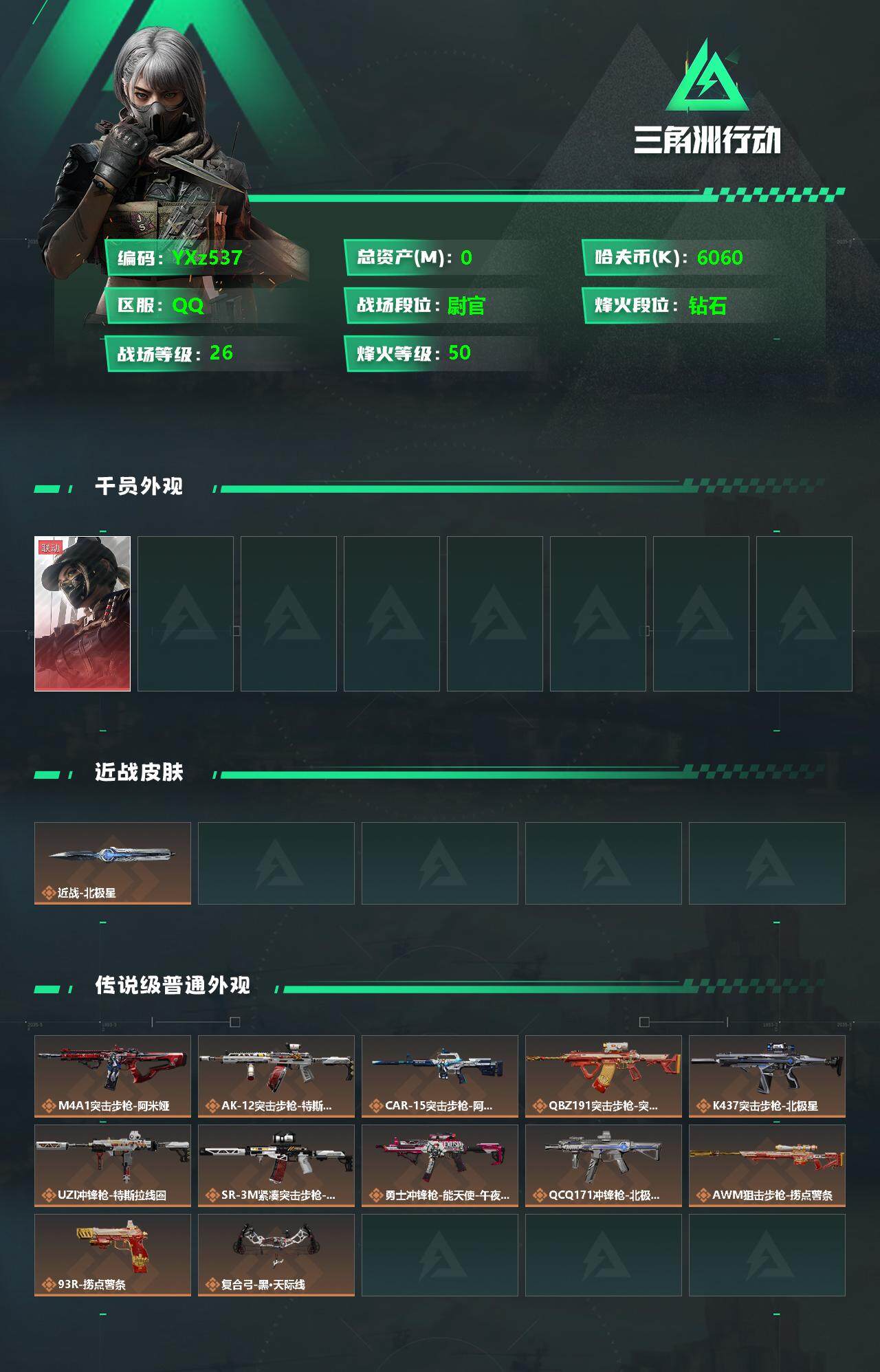 SJZYXS330831三角洲行动账号详情图2 SJZYXS330831三角洲行动账号详情图2
