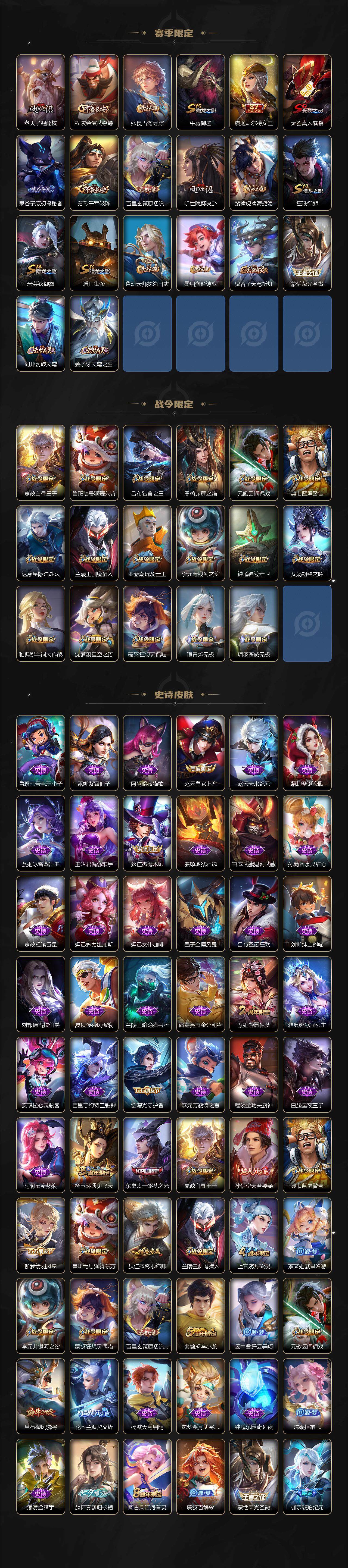 WZLX3378827王者荣耀账号详情图3 WZLX3378827王者荣耀账号详情图3