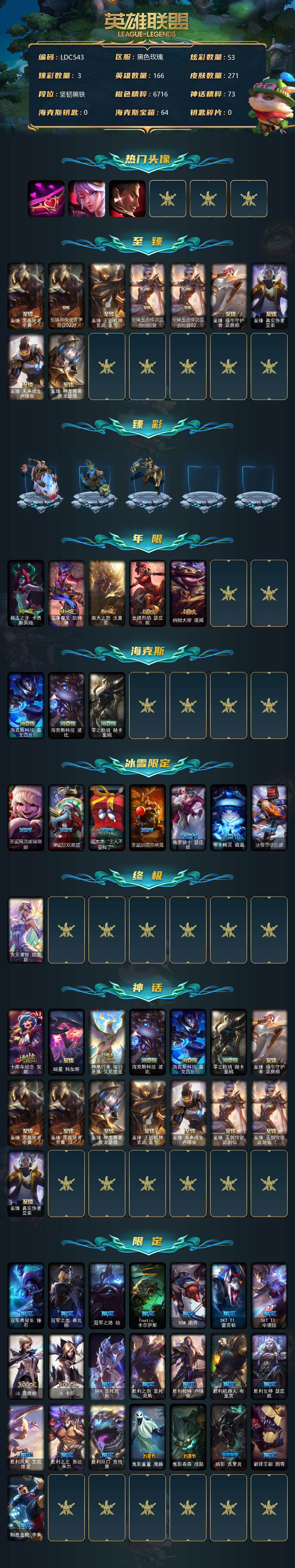 LOLEY312363英雄联盟账号详情图2