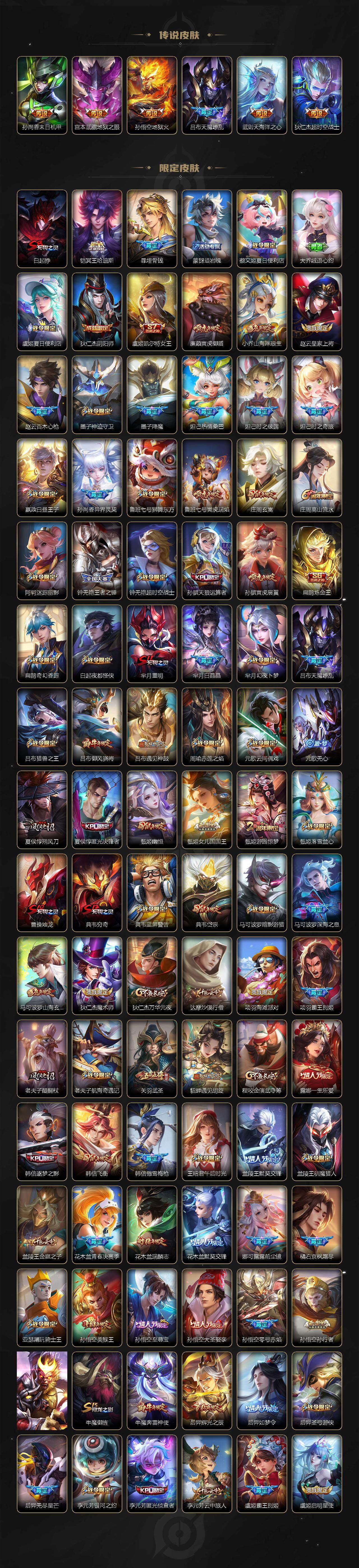 WZLFY3282809王者荣耀账号详情图3 WZLFY3282809王者荣耀账号详情图3