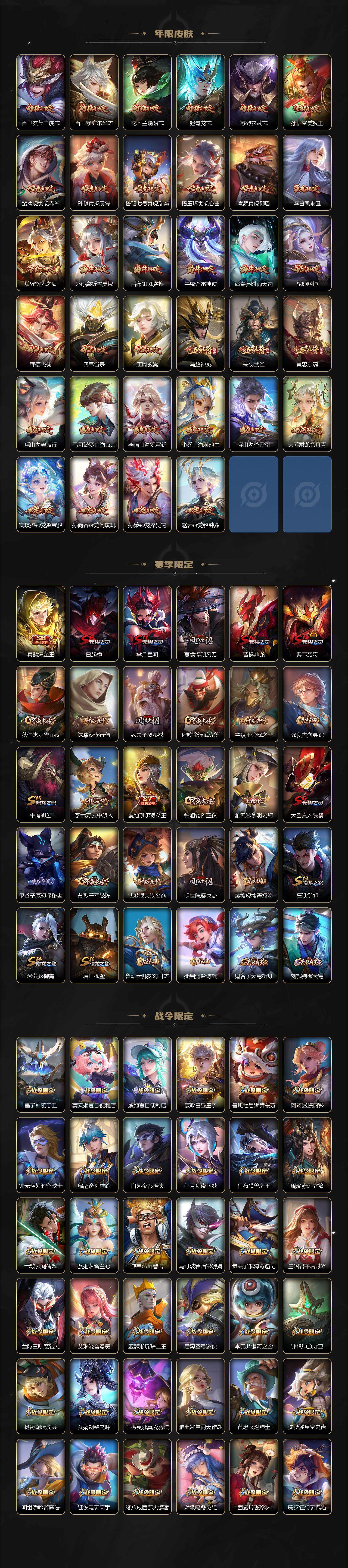 WZLFY3282809王者荣耀账号详情图5 WZLFY3282809王者荣耀账号详情图5