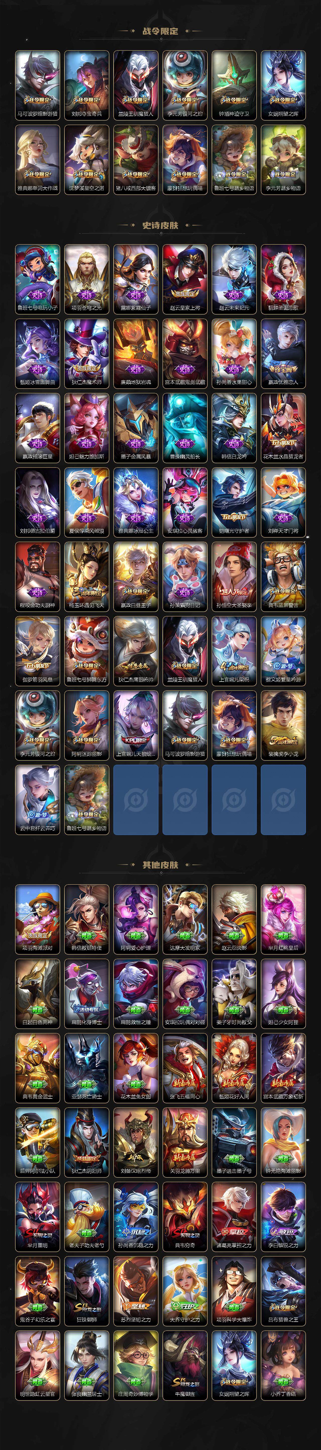 WZLFY3285339王者荣耀账号详情图3