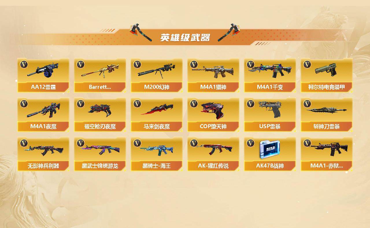 CFQM334588穿越火线账号详情图4