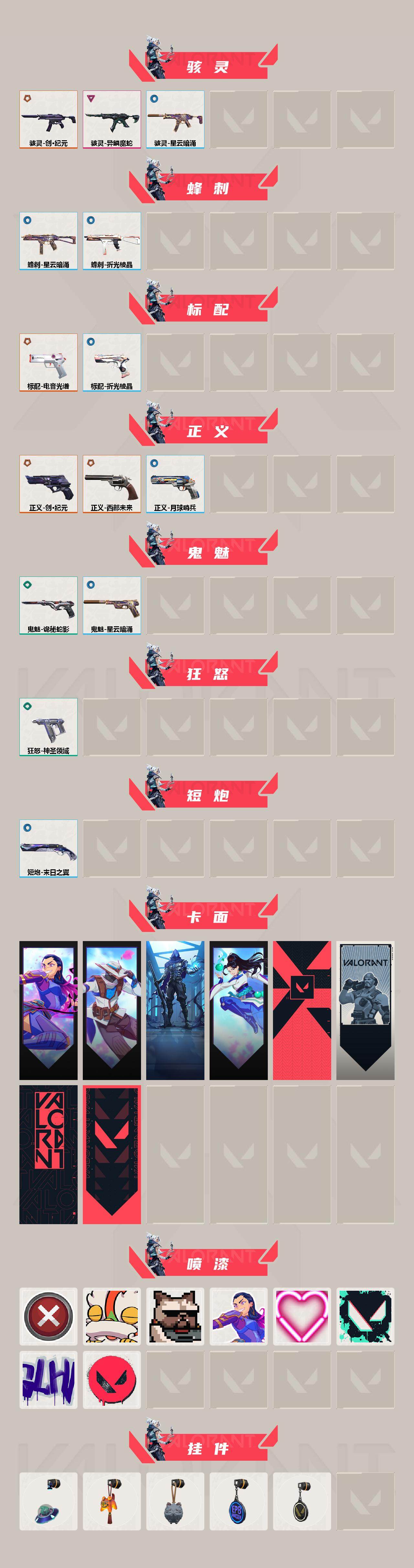 WWQXL313916无畏契约账号详情图3