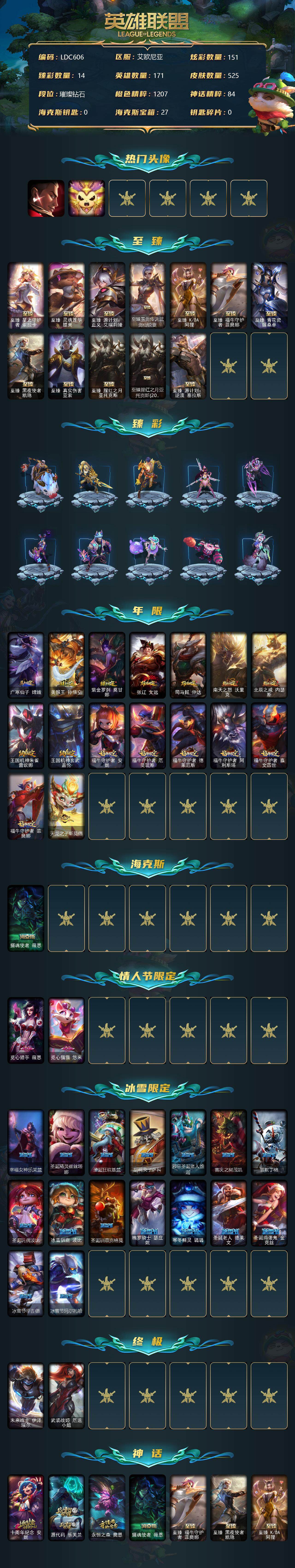 LOLEY312727英雄联盟账号详情图2