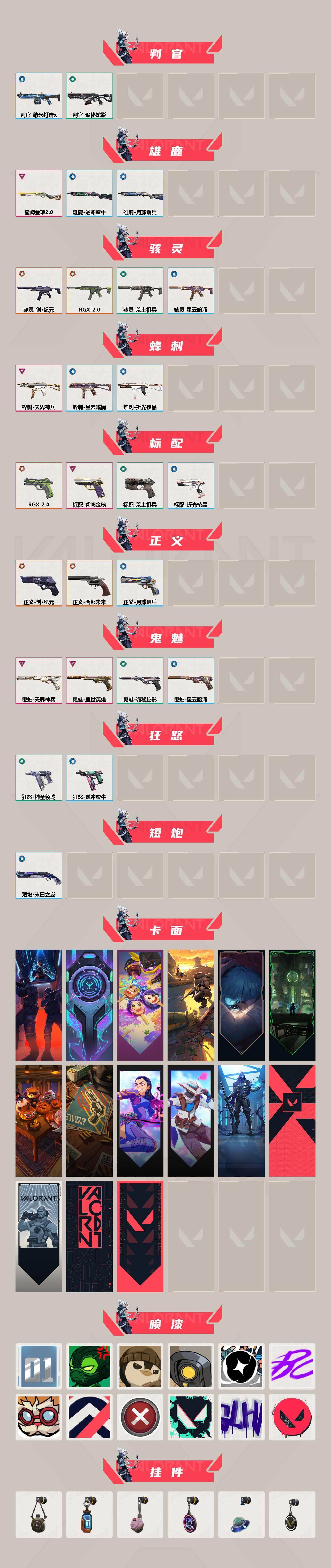 WWQXL314292无畏契约账号详情图3