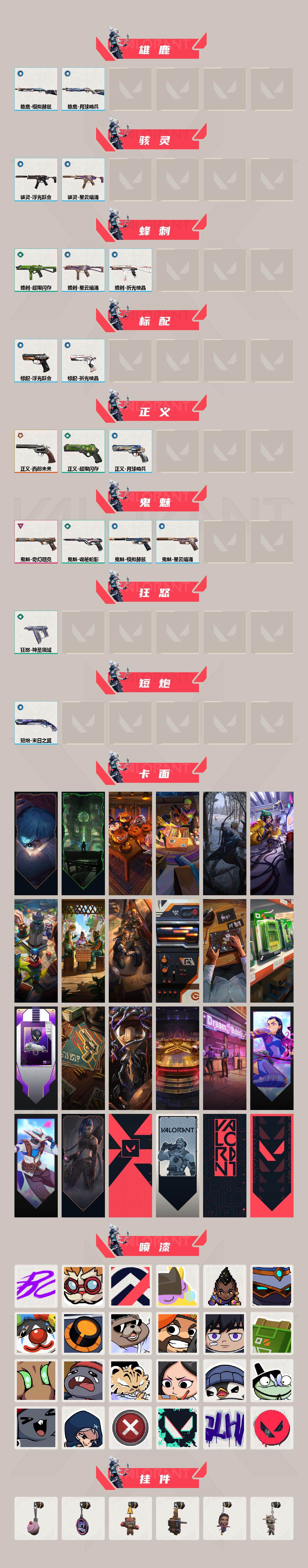 WWQXL314299无畏契约账号详情图3