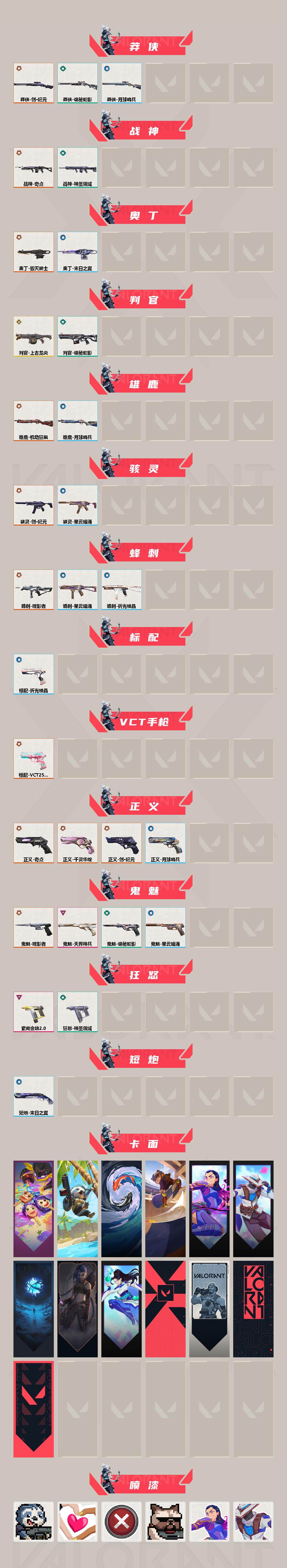 WWQXL314302无畏契约账号详情图3