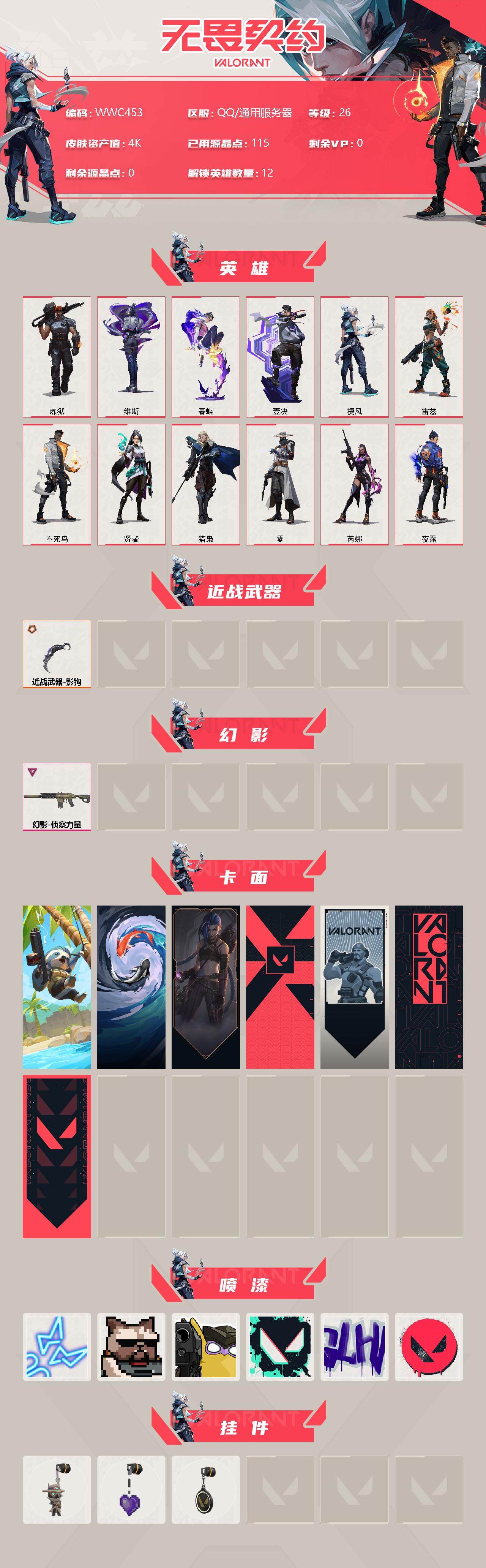 WWQEY315011无畏契约账号详情图2