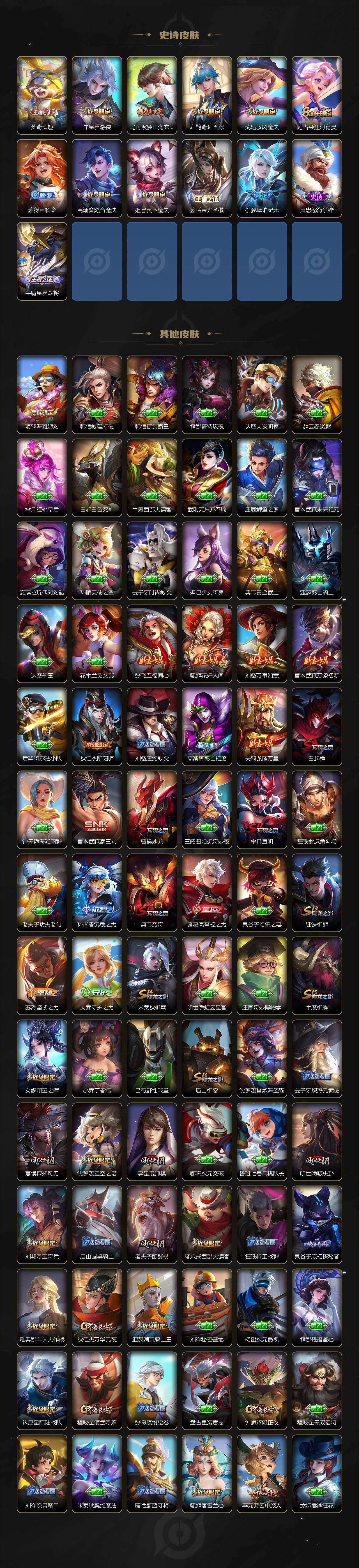 WZ0349288王者荣耀账号详情图4 WZ0349288王者荣耀账号详情图4