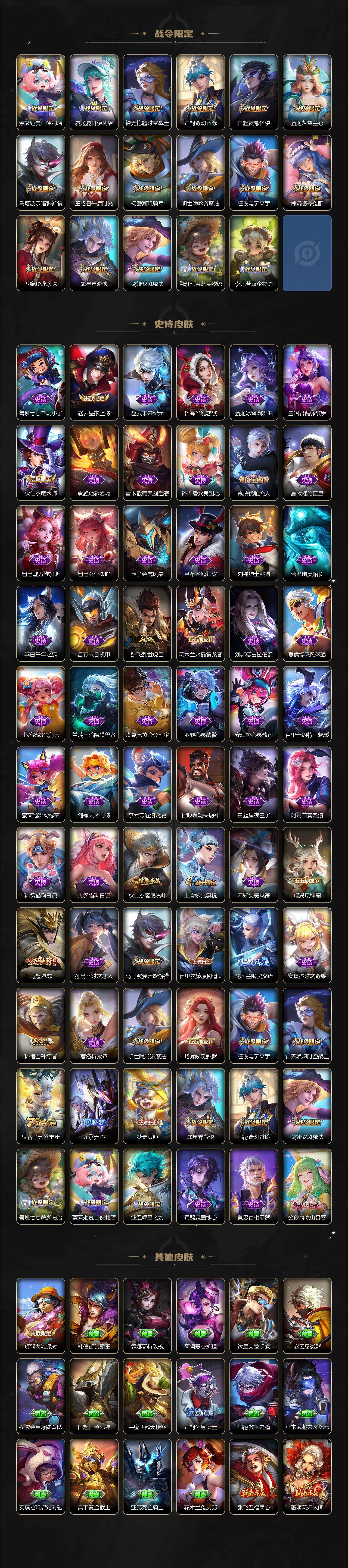 WZ0349284王者荣耀账号详情图3 WZ0349284王者荣耀账号详情图3