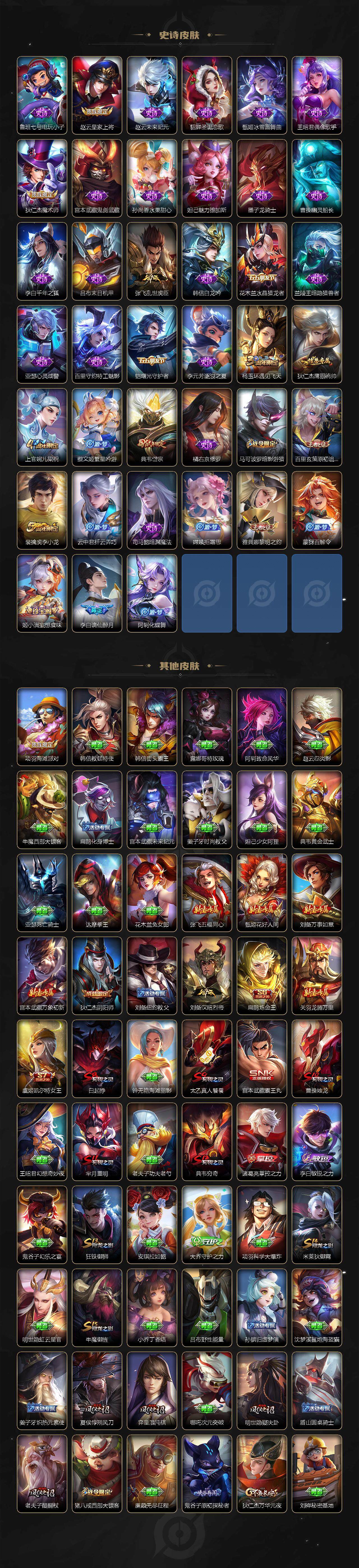 WZJZ3304930王者荣耀账号详情图3 WZJZ3304930王者荣耀账号详情图3