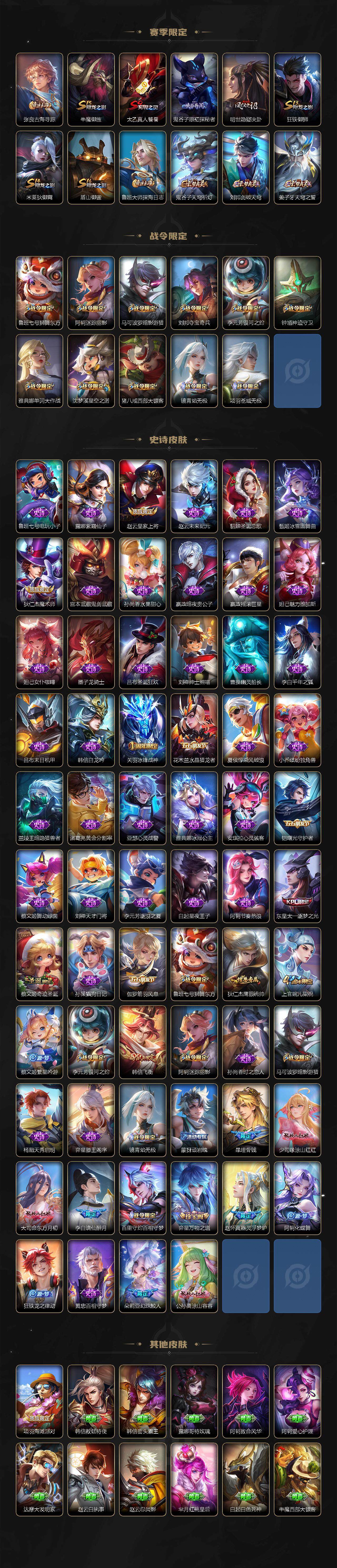 WZLFY3301947王者荣耀账号详情图3 WZLFY3301947王者荣耀账号详情图3