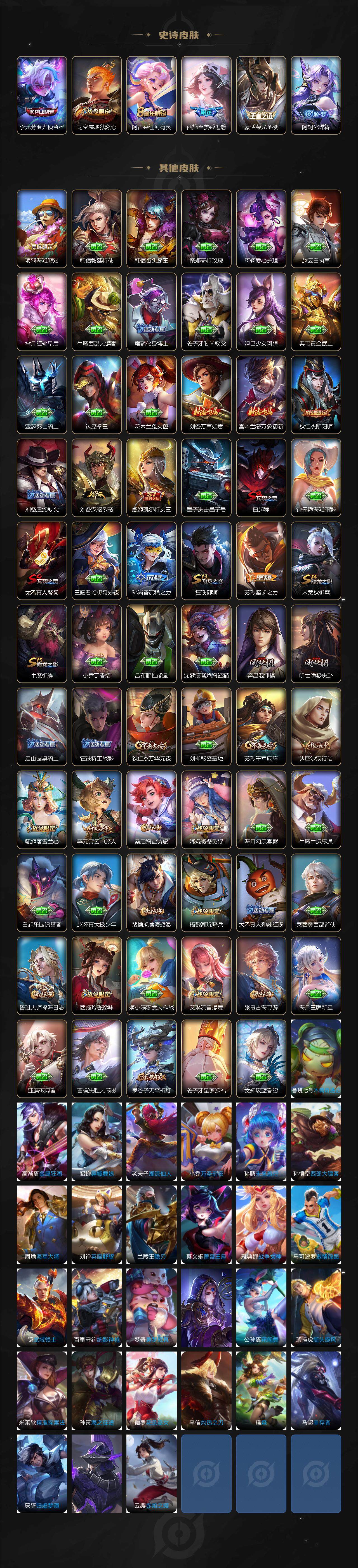 WZLFY3301969王者荣耀账号详情图4 WZLFY3301969王者荣耀账号详情图4