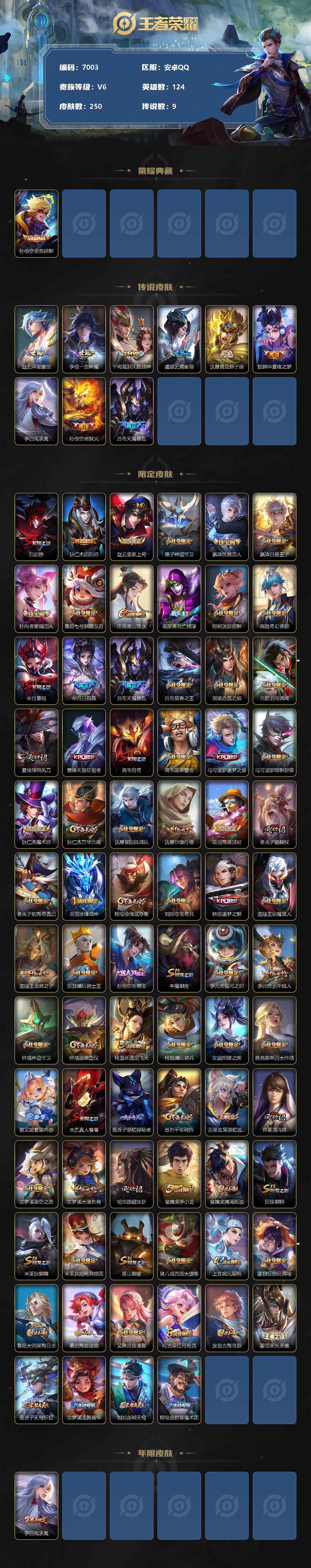 WZLX3378903王者荣耀账号详情图2