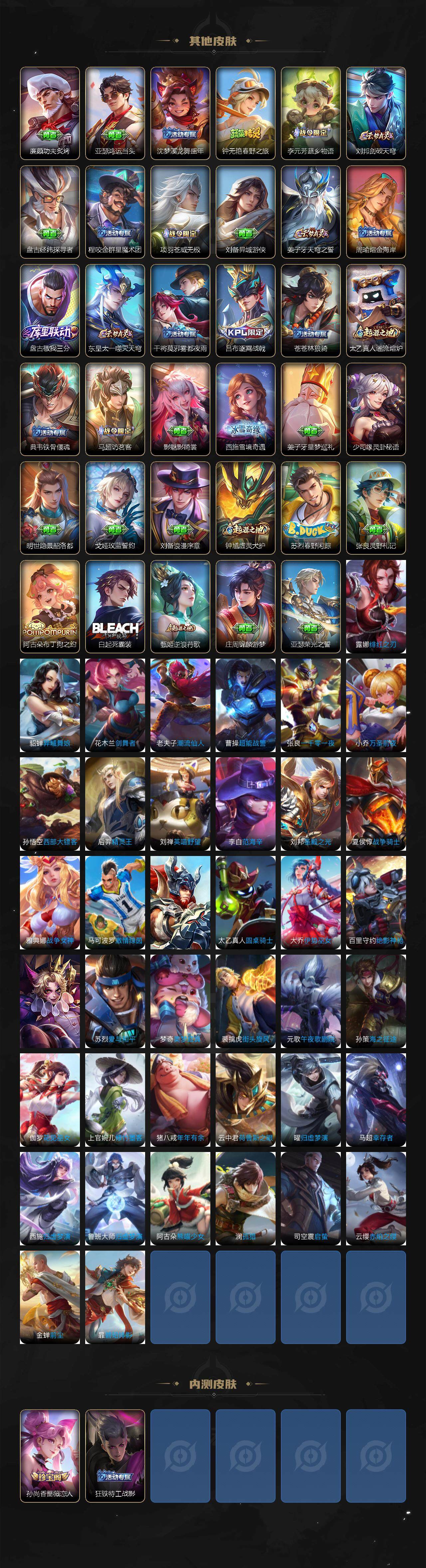 WZJZ3304934王者荣耀账号详情图4 WZJZ3304934王者荣耀账号详情图4