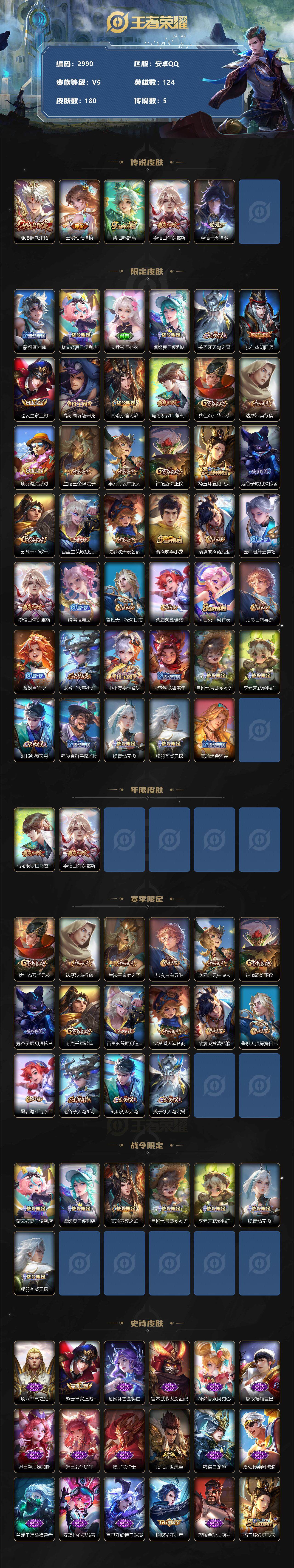 WZCMW3368601王者荣耀账号详情图2