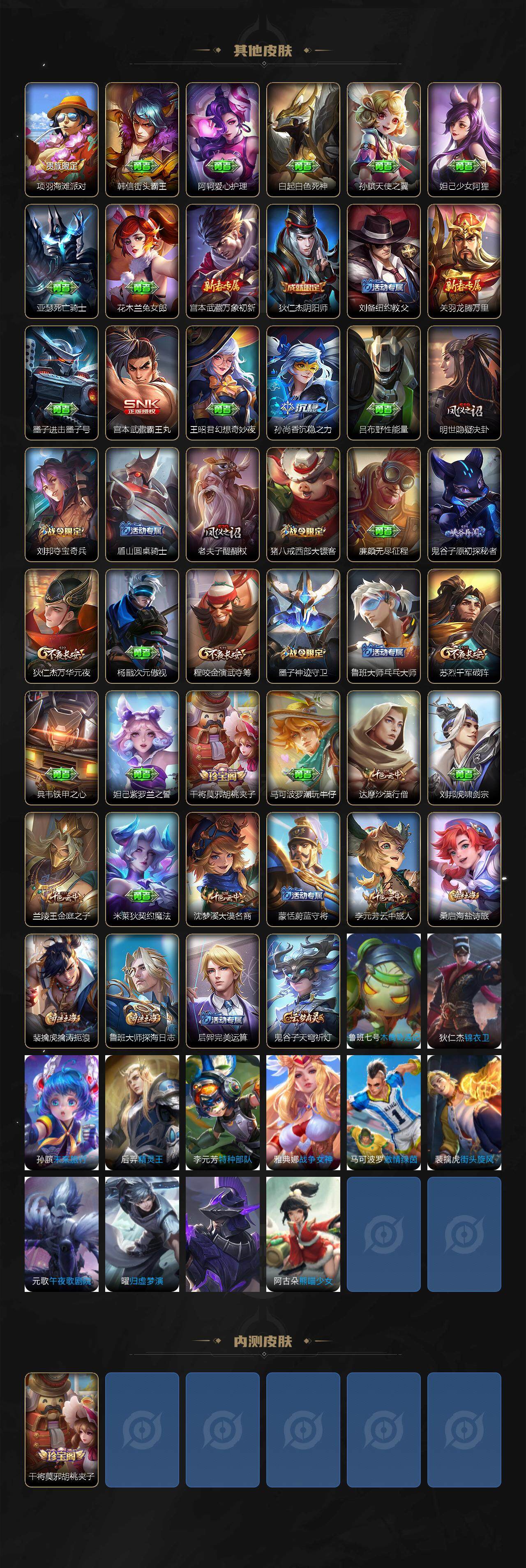 WZCMW3304370王者荣耀账号详情图3 WZCMW3304370王者荣耀账号详情图3