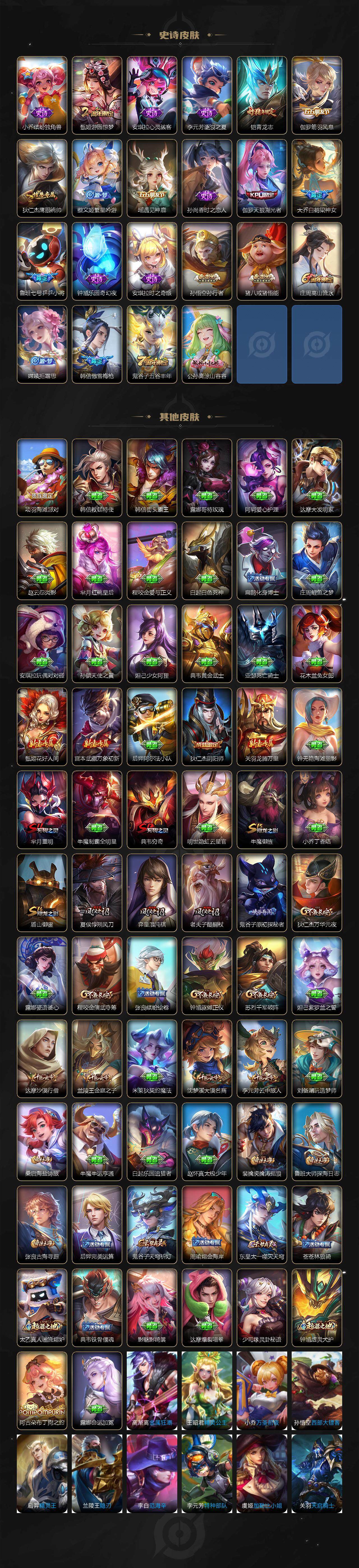 WZJZ3306841王者荣耀账号详情图3 WZJZ3306841王者荣耀账号详情图3